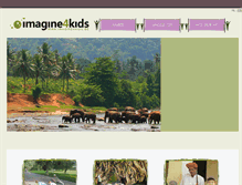 Tablet Screenshot of imagine4kids.be